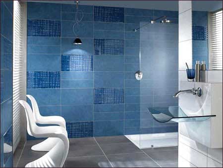 個(gè)性化陶瓷磚 鋪裝出時(shí)尚衛(wèi)浴間