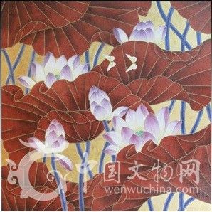 作品名稱:荷風(fēng)送香 現(xiàn)收藏于藏樂閣當代名家陶瓷藝術(shù)館