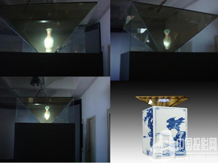 不帶眼鏡更立體,全息投影柜成展覽展示新寵