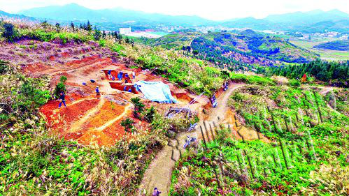 永春遼田尖山考古山頭