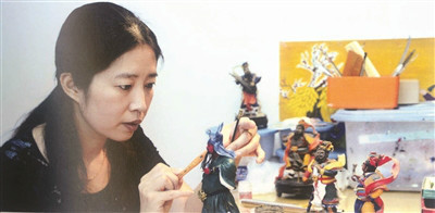 彩面塑